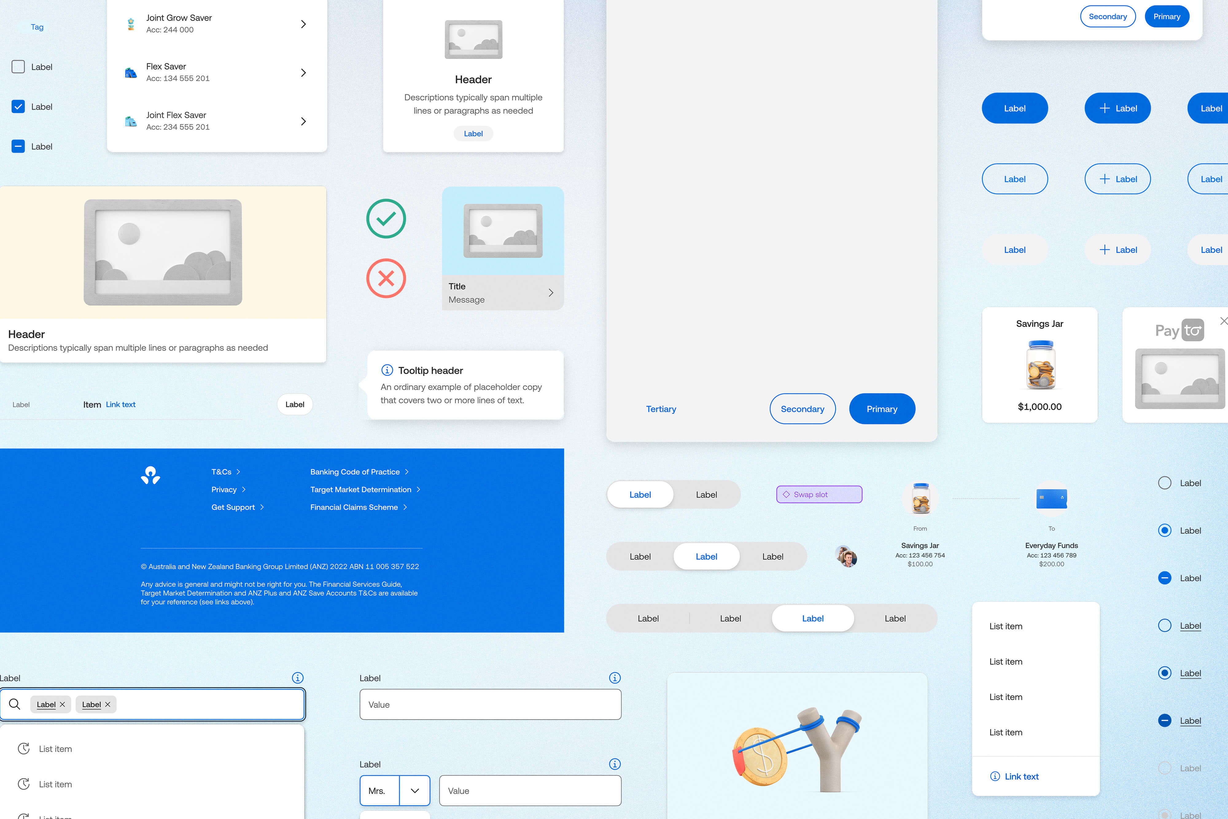 Translating the Australian design system into New Zealand Internet Banking UI