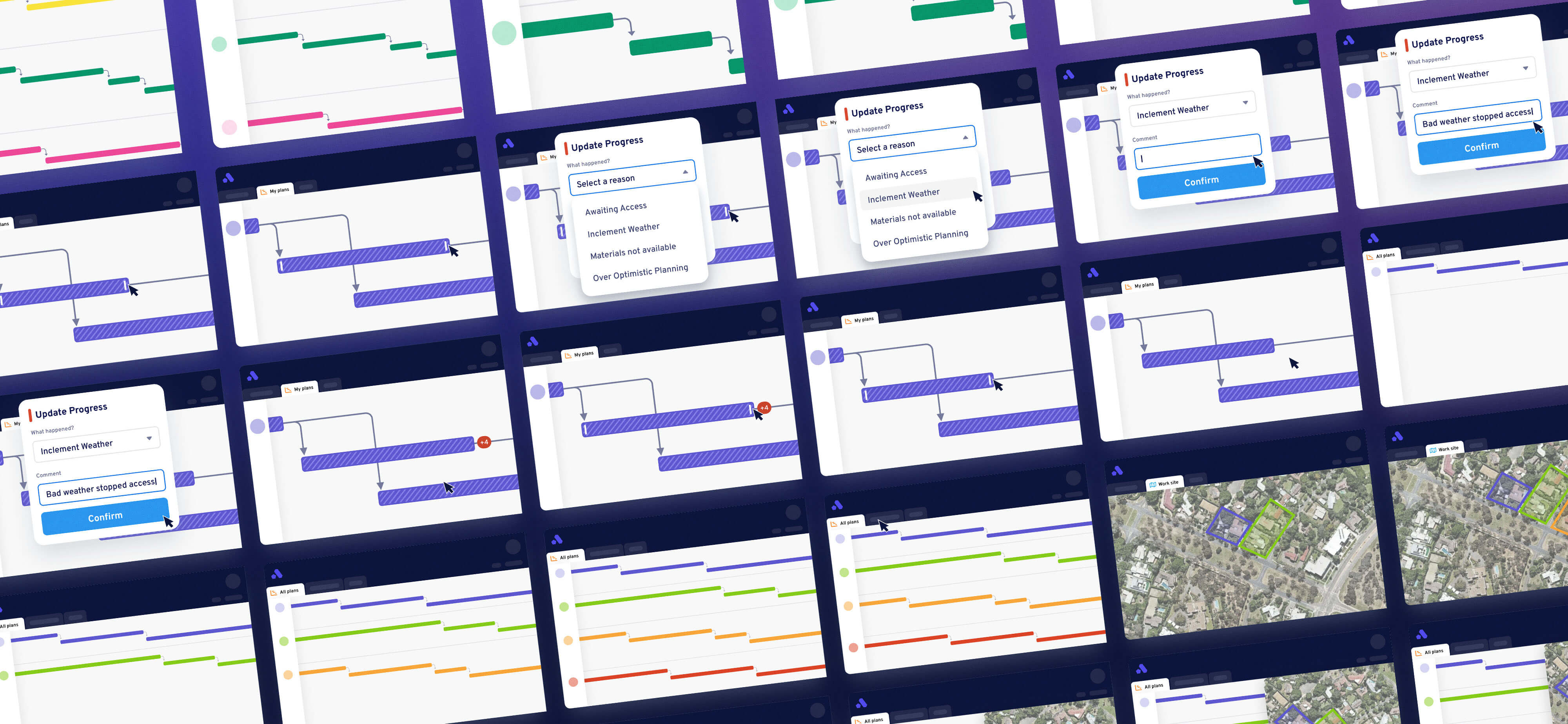 Final illustration style – a truthful representation of the platform’s UI.