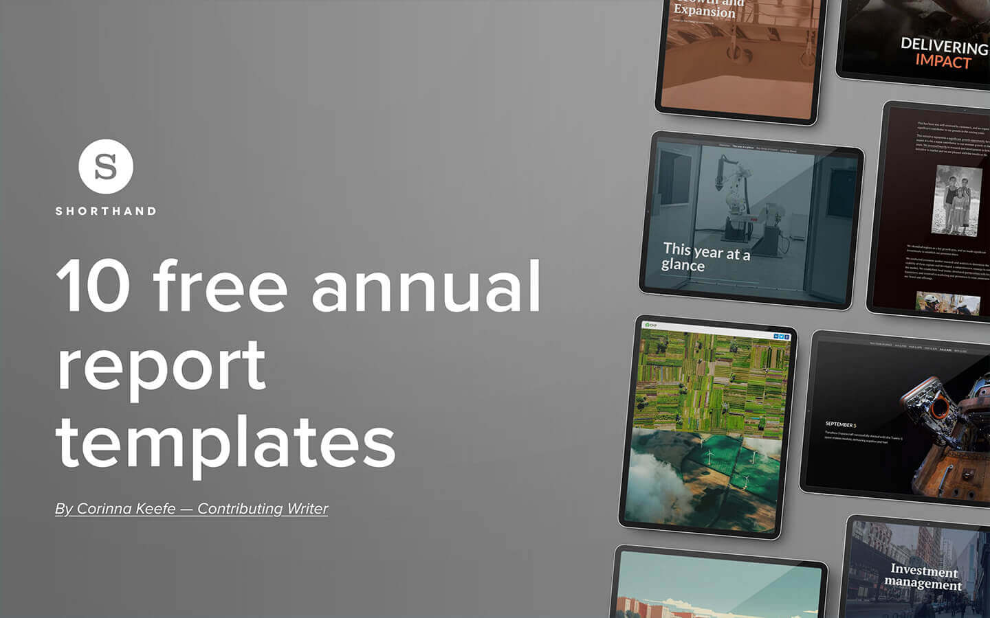 A story designed on the Shorthand platform