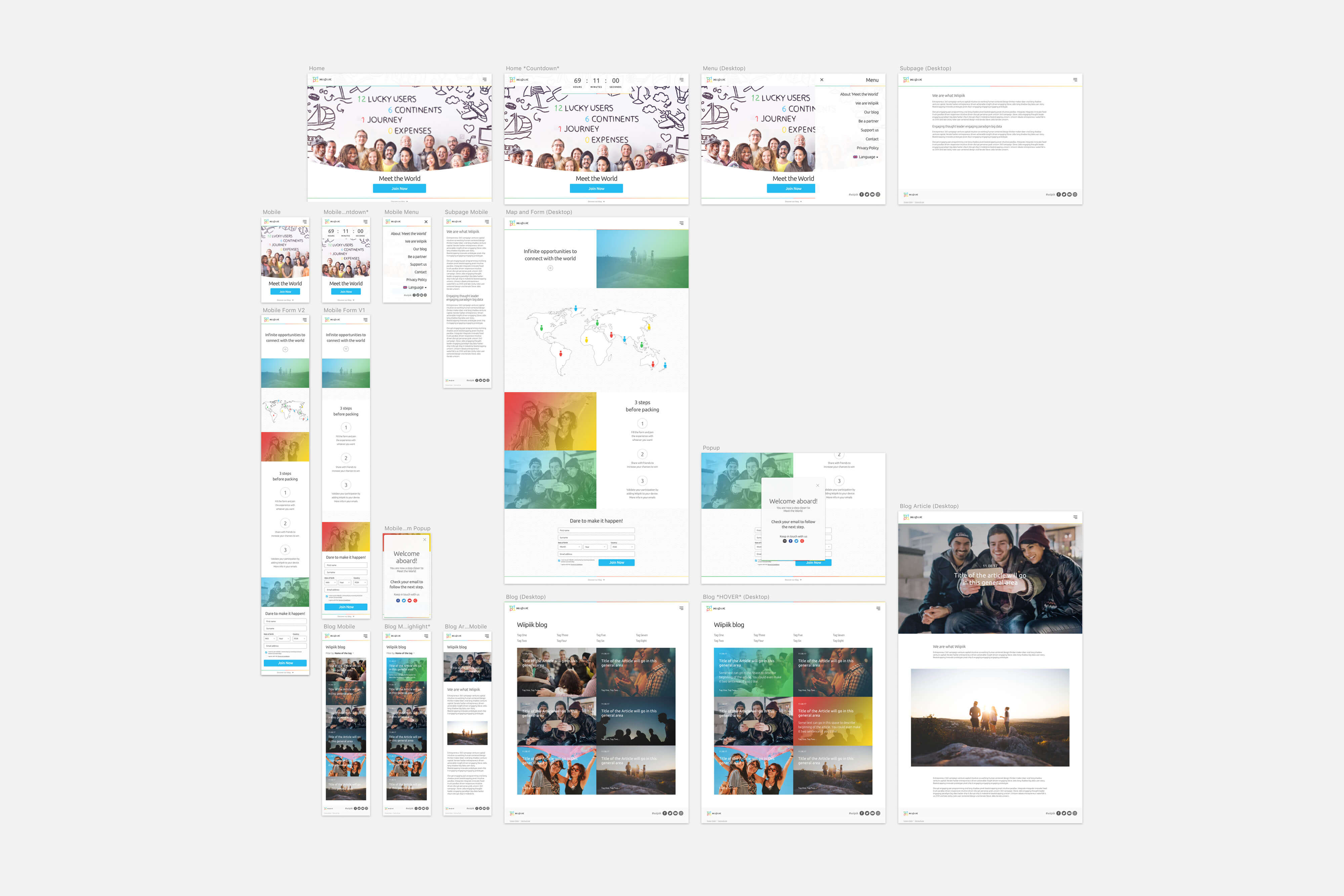 Final site designs ready for handover